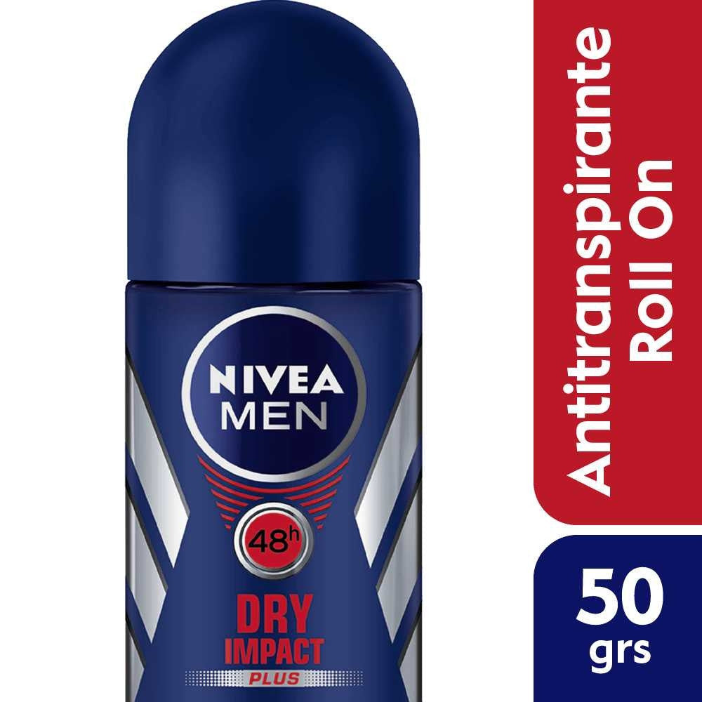 12 Pack Nivea Roll On Dry Impact Deodorant - 48/72hr Protection, Dry Skin Feeling All Day, Non-Irritating & Lightly Fragranced 50Ml / 1.69Fl Oz