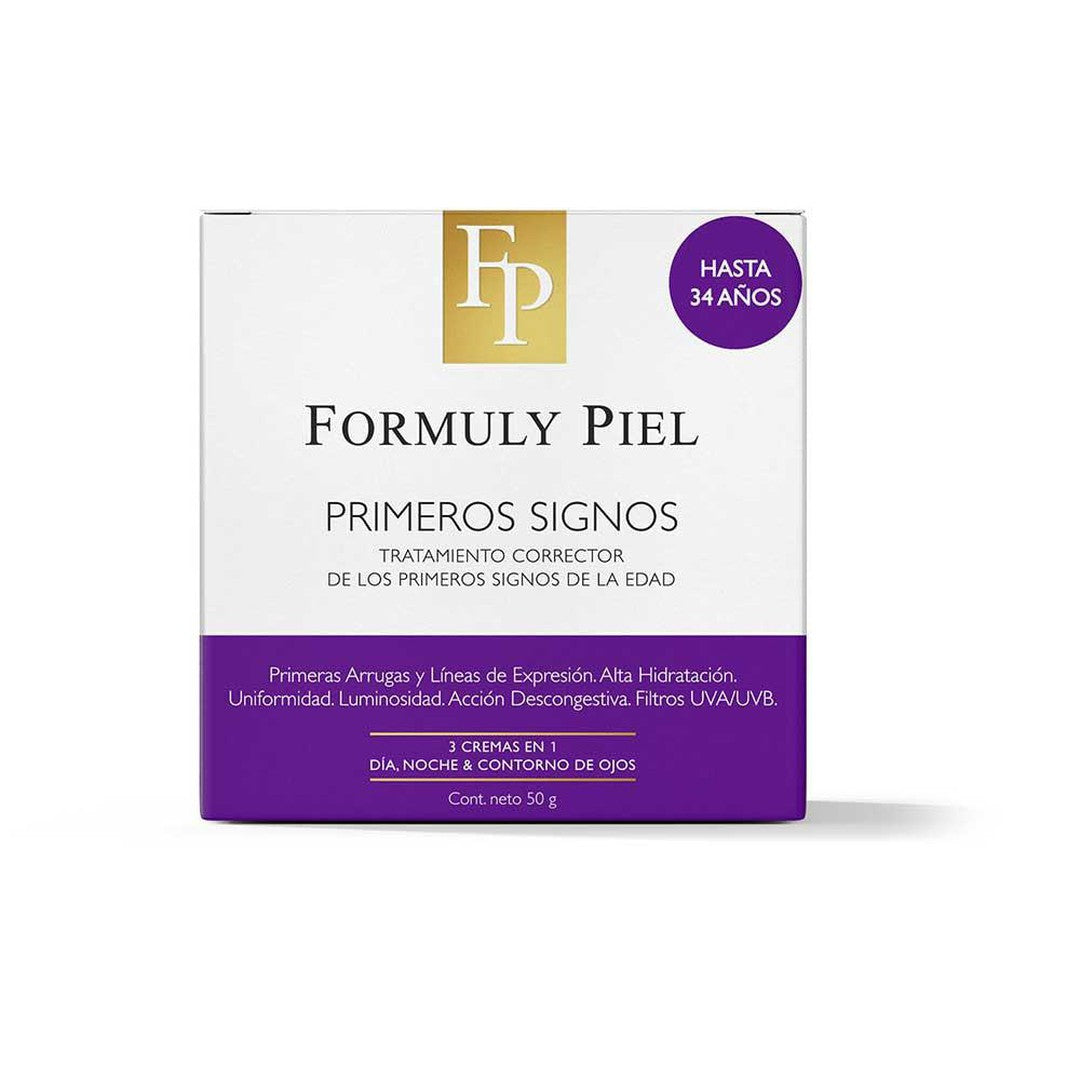 Formuly Piel Antiage Cream: (50Gr / 1.76Oz)Revolutionary Formula for First Signs of Aging Up to 34 Years
