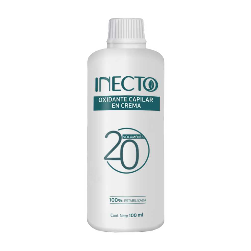 Inecto Hair Oxidizing Cream 20 Volumes - Professional-Grade Quality for All Hair Types - 100ml/3.38fl oz