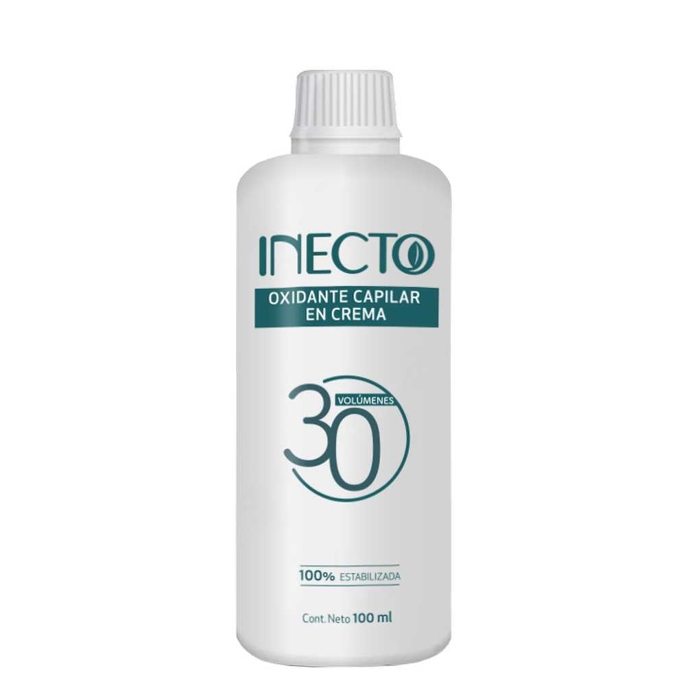 Inecto Hair Oxidizing Cream 30 Volumes | Professional-Grade Formula | 100ml / 3.38fl oz | Suitable for All Hair Types