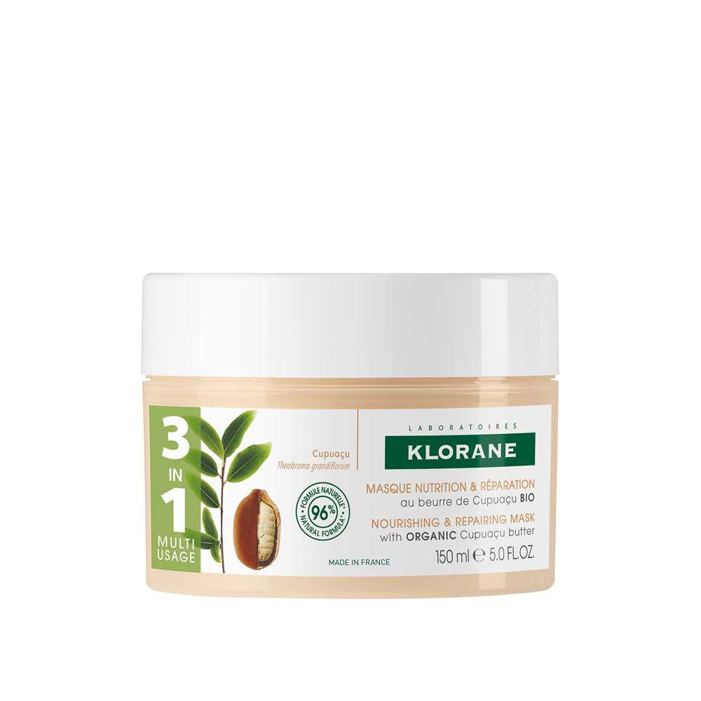 Klorane Cupuacu Hair Mask (200Ml / 6.76Fl Oz) - Strengthens Damaged Hair Fibers & Improves Hair Strength