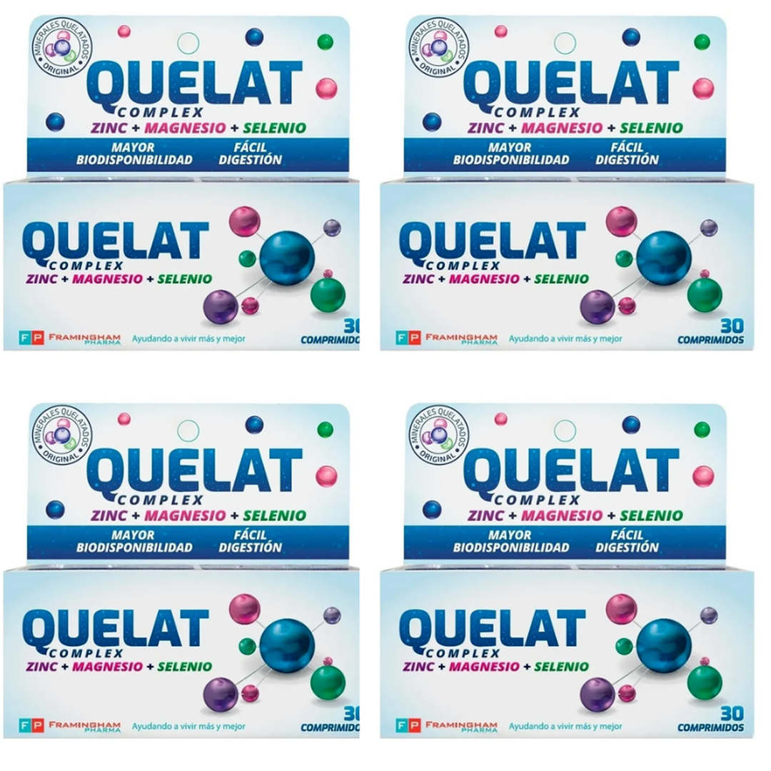 Quelat Complex: Optimal Zinc, Magnesium, Selenium Supplement for Enhanced Health & Vitality