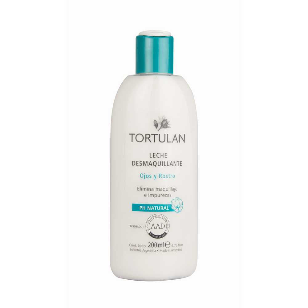 Tortulan Eye And Face Makeup Remover Milk - 200ml/6.76fl Oz - Removes Waterproof Makeup, Gentle & Non-Irritating Formula, Suitable for All Skin Types